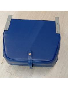 Silla abatible 400x510mm semipiel azul 2