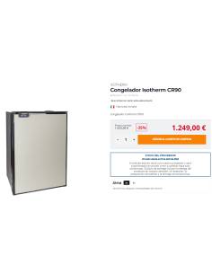 Réfrigérateur réfrigérateur ISOTERM CR90F 2