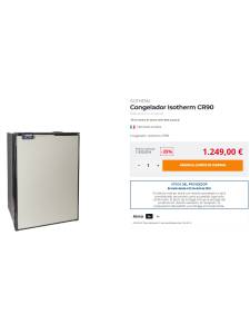 Nevera congelador ISOTERM CR90F