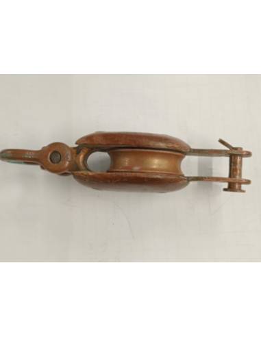 Polea madera MERRYMAN arraigo y grillete