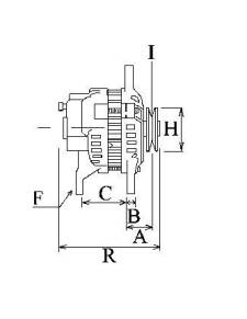 CARGO Lichtmaschine 112375 14V, 80A