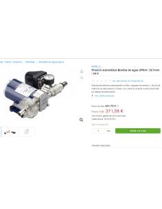 Pompes à eau automatiques UP6/A / 22 l/min / 12 V 2