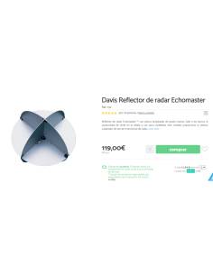 Echomaster reflector radar d. 340mm 2
