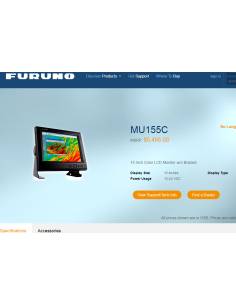 FURUNO MU-155C marine display NAVNET VX2 15 2
