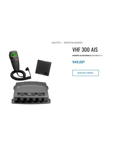 Garmin vhf 300i  AIS transpondedor CLASS A