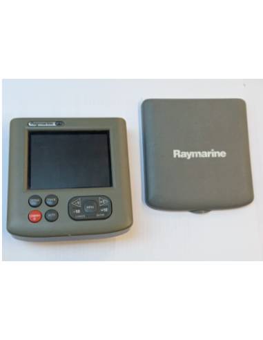 Raymarine ST70 pilot with protective cover