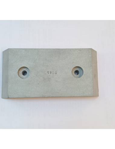 Anodo placa 1.8kgs 155x75x25mm