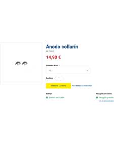Anodo collane 22mm