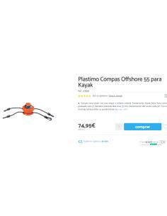 Plastico Bussola Offshore 55 per Kayak 2
