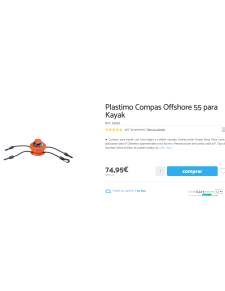 Plastic Compass Offshore 55 for Kayak