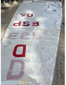 Vela mayor P 9,05mts E 3,30mts baluma 9,30mts
