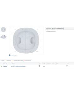 Soporte pasamanos Gris 96x96 2