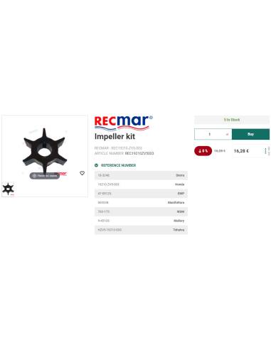 Impeller Honda 50BF