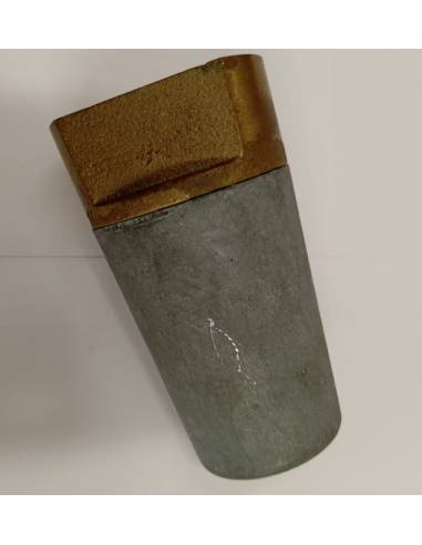 Tuerca helice con anodo rosca 22 mm.