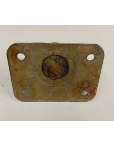 stanchion steel stainless rectangular base tube 25 mm.