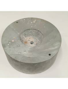Anodo zinc 17 kgs redondo  200x80mm
