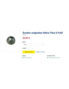 Ánodos originales hélice 'Flex O Fold' 2