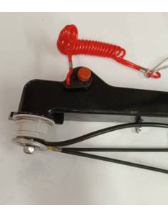 Go/ yamaha mando popero completo motor 9.9/15 cv  2t 2