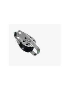 Plastique poulie simple acier inoxydable fixe avec arraigo 20mm