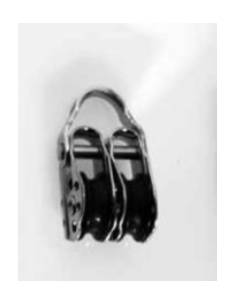 Plastic pulley double fixed stainless steel with 25mm...