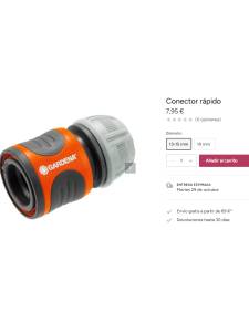 Gardena fast connector 13-15mm