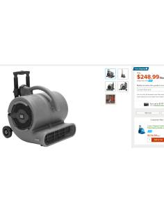 Ventilador y motor de aire comercial B-Air VP-50 de ½ HP... 2