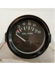 Reloj presion aceite OIL/PSI 0-100  diametro 52mm