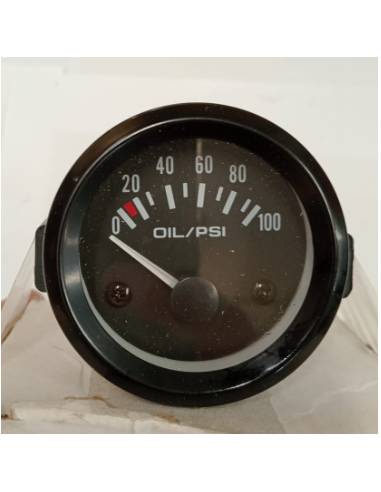 Reloj presion aceite OIL/PSI 0-100  diametro 52mm