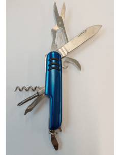 Pocket knife multipurpose 10 mango uses aluminium blue...