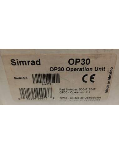 Simrad op30 control unit