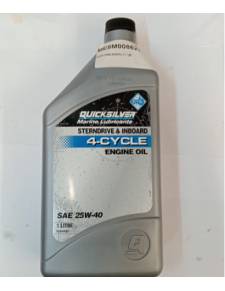 Quicksilver aceite 4-cycle 25W-40  1 lts