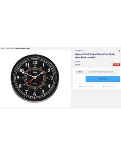 Orologio Weems & Plath Trident Time & Tide 250 mm 2