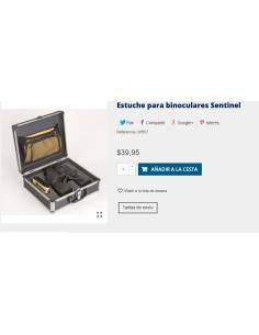 Weems&Plath Estuche para binoculares Sentinel 2