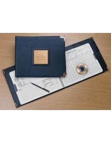 Weems faux Cambriolage, couverture cuir synthétique marine