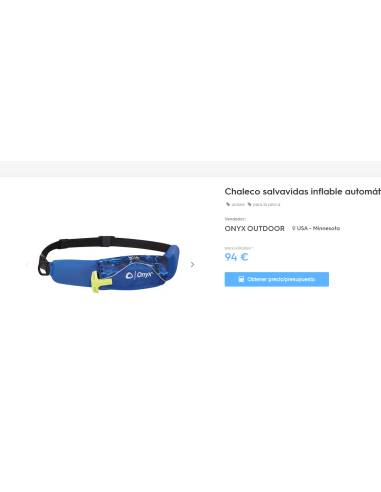 Onyx M/16 chaleco salvavidas