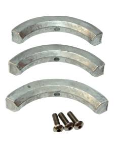 Ánodo de zinc plegable para hélice Orbitrade 19499 para Volvo Penta Saildrive