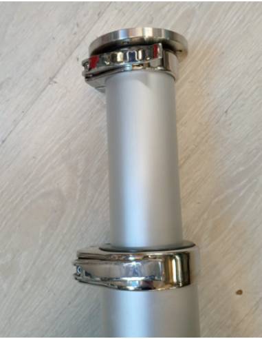 Zwaardvis Proteus telescopic table foot aluminium