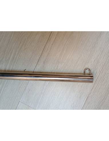 Asta bandera inox diametro tubo 32cm largo 100cm