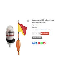 Plastimo Luz percha IOR telescópica  de tope