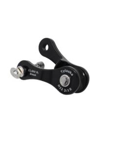 Tylaska Grillete de drisse of aluminium divisé H12 2:1