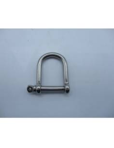 Grillete recto ancho  8 mm