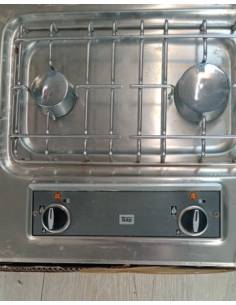 Teka cocina empotrar 2 fogones inox  2