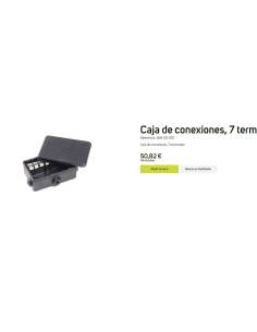 Caja de conexiones, 7 terminales BandG