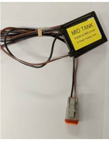 Sensor mid tank waste holding tank