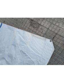 Vela foque catamaran gratil 6.37mt pujamen  3.49mt baluma 6.03 gratil cremallera
