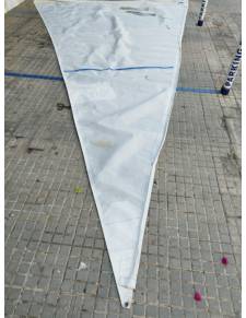 Vela foque catamaran gratil 6.37mt pujamen  3.49mt baluma 6.03 gratil cremallera