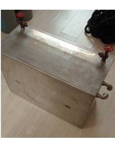 Dépôt en acier inoxydable 100lts avec niveau 2