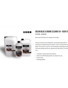 Sie putzt Stellplätze Bilge clean DULON MARINE 5 lts 2