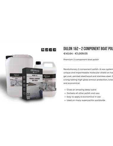 Premium 2 component boat polish DULON 1