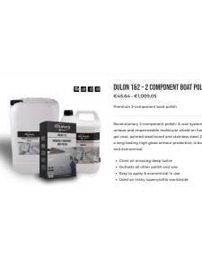 Premium 2 component boat polish DULON 1